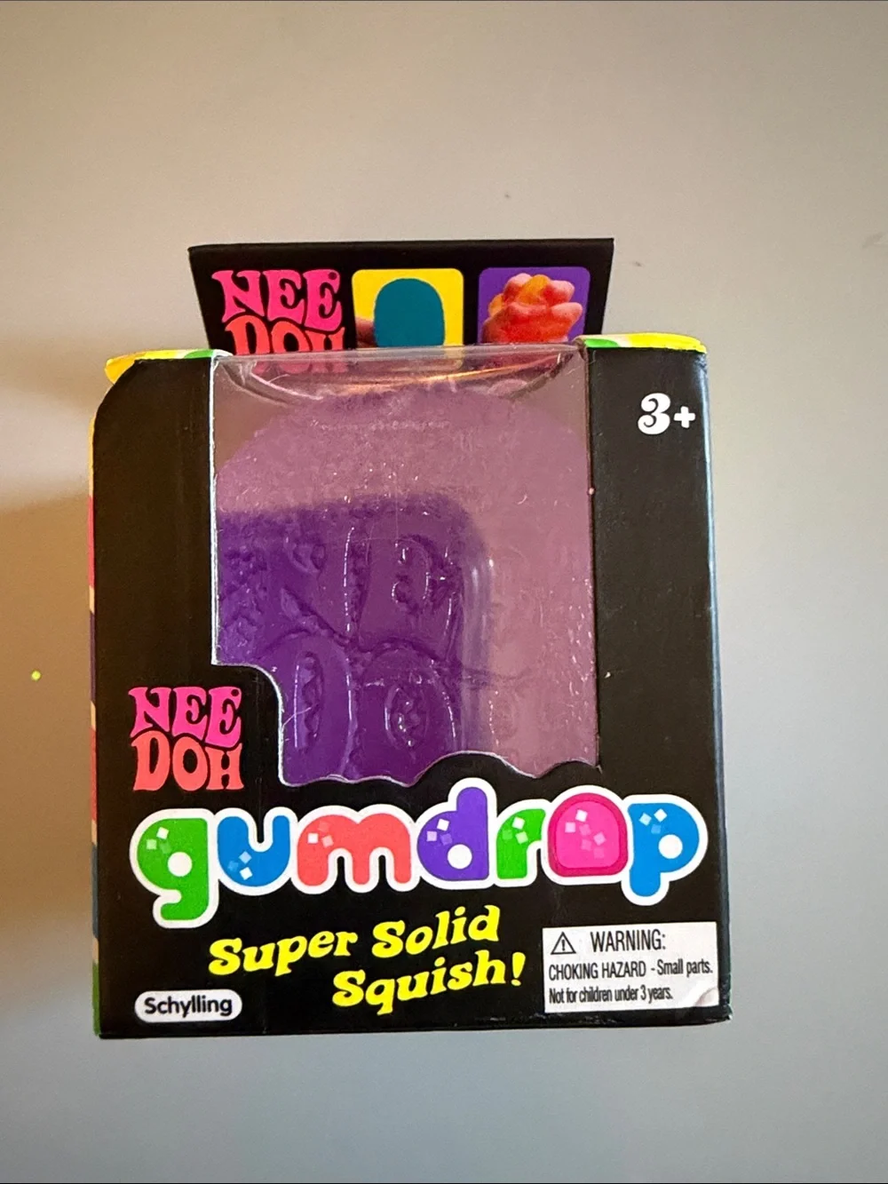 Authentic NEE DOH Gumdrop- Purple
